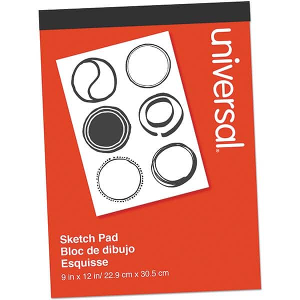 UNIVERSAL - Note Pads, Writing Pads & Notebooks Writing Pads & Notebook Type: Scratch Pad Size: 9 x 12 - All Tool & Supply