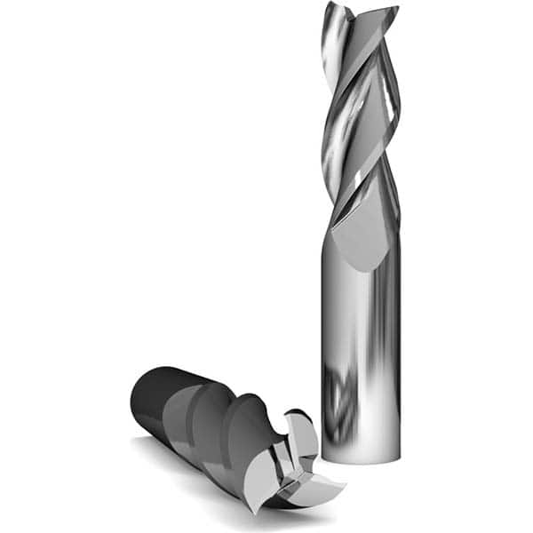 GWS - Square End Mills Mill Diameter (Inch): 0.25 Mill Diameter (Decimal Inch): 0.2500 - All Tool & Supply