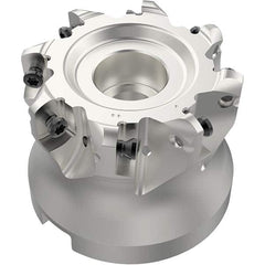 Seco - Indexable High-Feed Face Mills Cutting Diameter (Inch): 2.480 Cutting Diameter (mm): 63.00 - All Tool & Supply