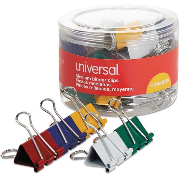 UNIVERSAL - Binder Clips Width (Inch): 1.25 Binder Type: Binder Clip - All Tool & Supply