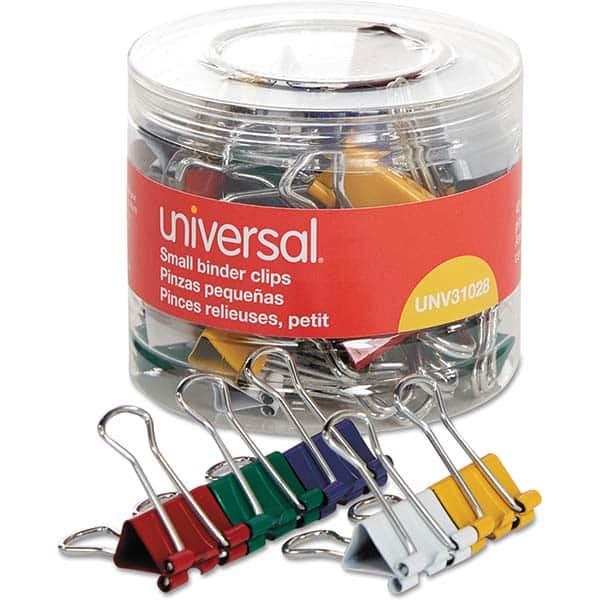 UNIVERSAL - Binder Clips Width (Inch): 0.75 Binder Type: Binder Clip - All Tool & Supply