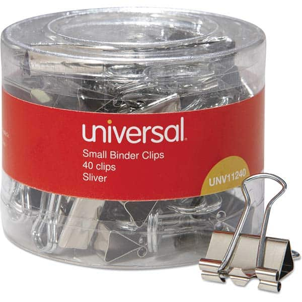 UNIVERSAL - Binder Clips Width (Inch): 0.75 Binder Type: Binder Clip - All Tool & Supply