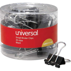 UNIVERSAL - Binder Clips Width (Inch): 0.75 Binder Type: Binder Clip - All Tool & Supply