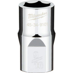 Milwaukee Tool - Hand Sockets Drive Size (Inch): 1/2 Size (Inch): 9/16 - All Tool & Supply