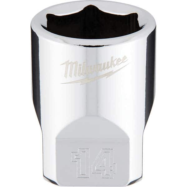 Milwaukee Tool - Hand Sockets Drive Size (Inch): 1/4 Size (mm): 14.0000 - All Tool & Supply