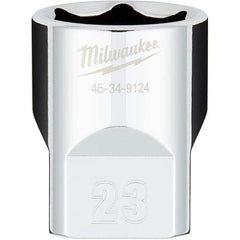 Milwaukee Tool - Hand Sockets Drive Size (Inch): 1/2 Size (mm): 23.0000 - All Tool & Supply