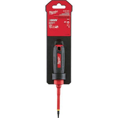 Milwaukee Tool - Precision & Specialty Screwdrivers Type: Screwdriver Overall Length Range: 7" - 9.9" - All Tool & Supply