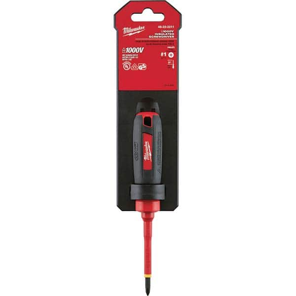 Milwaukee Tool - Precision & Specialty Screwdrivers Type: Screwdriver Overall Length Range: 7" - 9.9" - All Tool & Supply