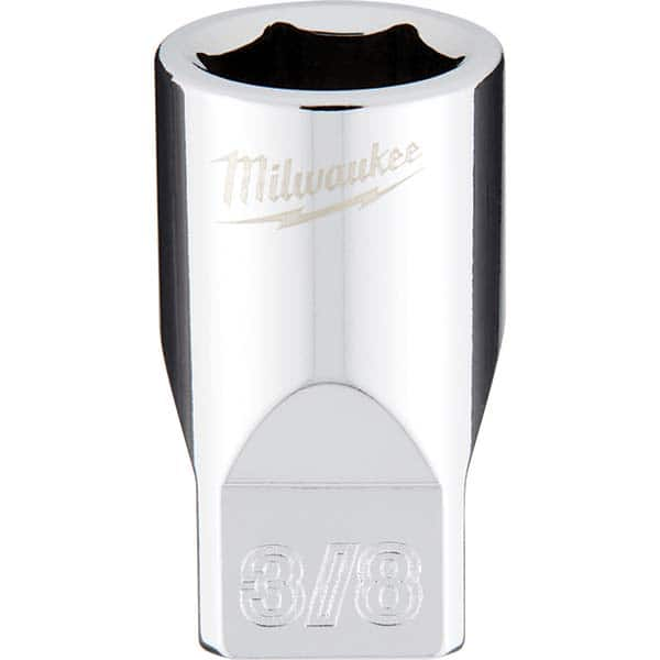 Milwaukee Tool - Hand Sockets Drive Size (Inch): 1/4 Size (Inch): 3/8 - All Tool & Supply