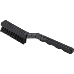 Scrub & Scouring Brushes; Type: Tooth Brush; Bristle Material: Nylon; Bristle Length (Inch): 3/4; Brush Width: 0.5; Overall Length (Inch): 7; Block/Handle Material: Polypropylene; Color: Black; Flagged: No; Application: Discharge Static Electricity; Brist