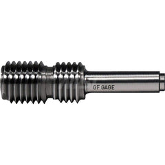 Thread Setting Go/No Go Gages; Type: Hilo Thread Setting Plug Gage; Go/No Go: No Go; Thread Size: 1-3/8-12; Classification: 2A; Calibrated: No; Traceability Certification Included: Certificate of Compliance; Thread Type: UNF; Handle Size: 5; Material: Hig