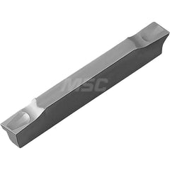 Grooving Insert: GMM1520MT KW10, Solid Carbide Co & WC Finish, Neutral, 1.5 mm Cutting Width, 11.5 mm Max Depth, Series KGM