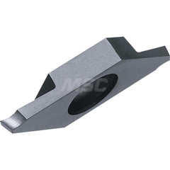 Cut-Off Inserts; Insert Style: TKF; Insert Size Code: 12; Insert Material: Solid Carbide; Manufacturer Grade: KW10; Cutting Width (mm): 0.50; Insert Holding Method: Screw; Lead Angle Direction: Right Hand; Insert Hand: Right Hand; Lead Angle: 16; Relief A