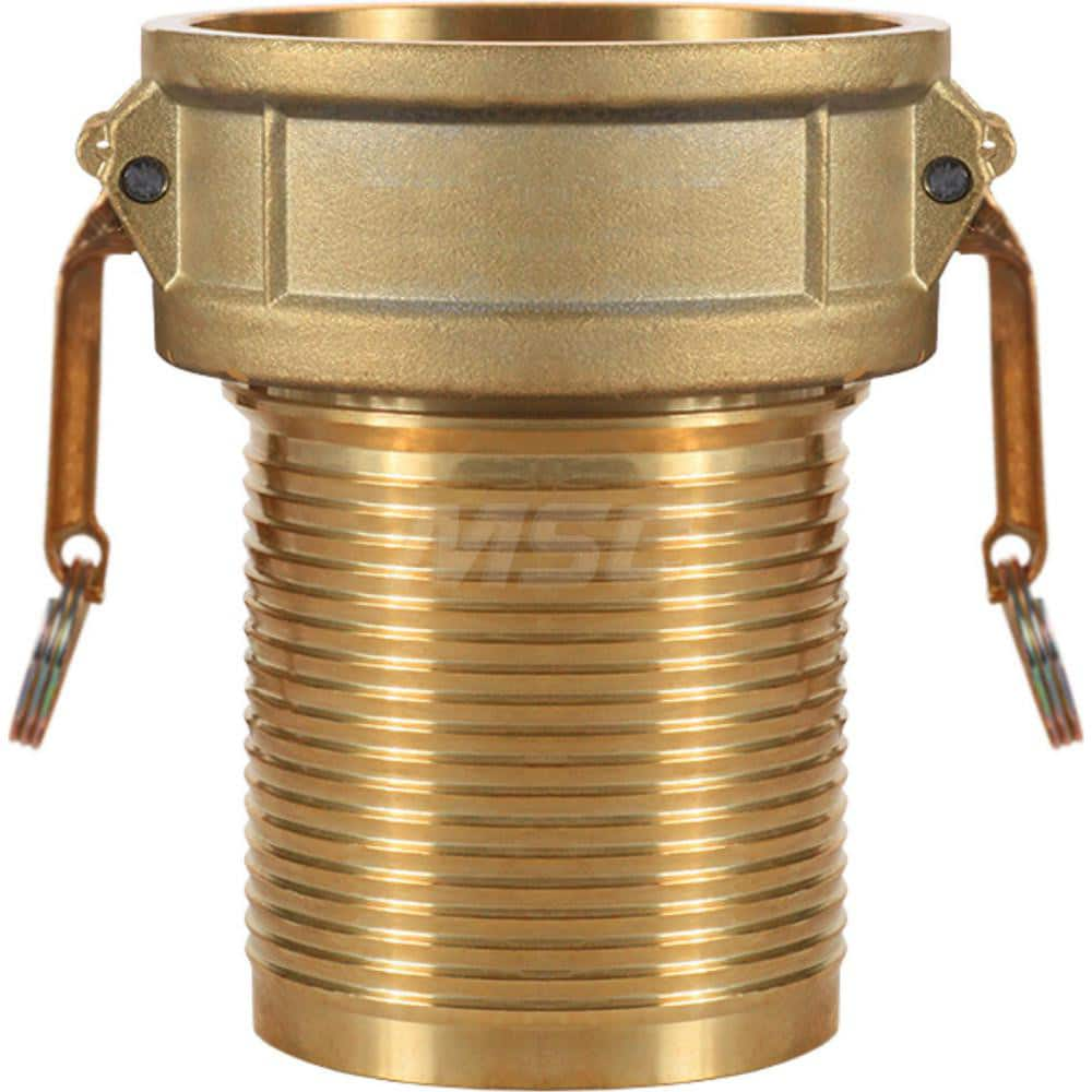 C-BR Type Quick Coupling: 3″ Hose ID, 3″ Part C, Brass