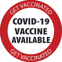 NMC - Safety & Facility Labels Message Type: COVID-19 Legend: COVID-19 Vaccine Available - All Tool & Supply