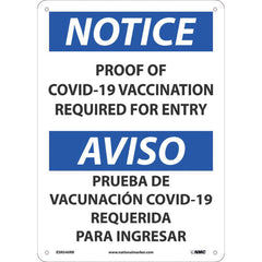 NMC - Safety Signs Message Type: COVID-19 Message or Graphic: Message Only - All Tool & Supply