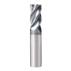 Supermill - Corner Radius & Corner Chamfer End Mills; Mill Diameter (Inch): 1/2 ; Mill Diameter (Decimal Inch): 0.5000 ; End Type: Corner Radius ; Corner Radius (Decimal Inch): 0.0150 ; Number of Flutes: 4 ; Material: Solid Carbide - Exact Industrial Supply