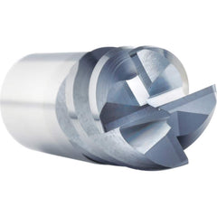 Corner Radius End Mill Head: 1/4″ Dia, 3/4″ LOC, 4 Flutes Solid Carbide, AlTiN Coated, Series XP-NB