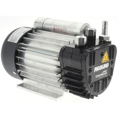 Thomas - Rotary Vane-Type Vacuum Pumps Voltage: 115 VAC Length (Decimal Inch): 9.8000 - All Tool & Supply