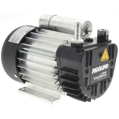 Thomas - Rotary Vane-Type Vacuum Pumps Voltage: 115 VAC Length (Decimal Inch): 8.8200 - All Tool & Supply