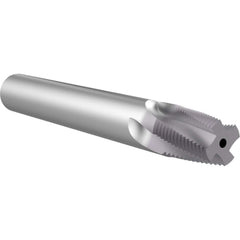 Helical Flute Thread Mill: 1/2-3/4, Internal & External, 4 Flute, 1/2″ Shank Dia, Solid Carbide 0.495″ Cut Dia, 7/8″ LOC, TiAlN Coated