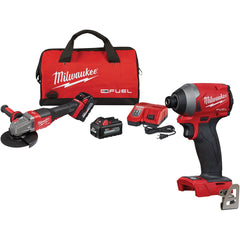 Milwaukee Tool - Angle & Disc Grinders Type of Power: Cordless Wheel Diameter (Inch): 4-1/2 - 6 - All Tool & Supply