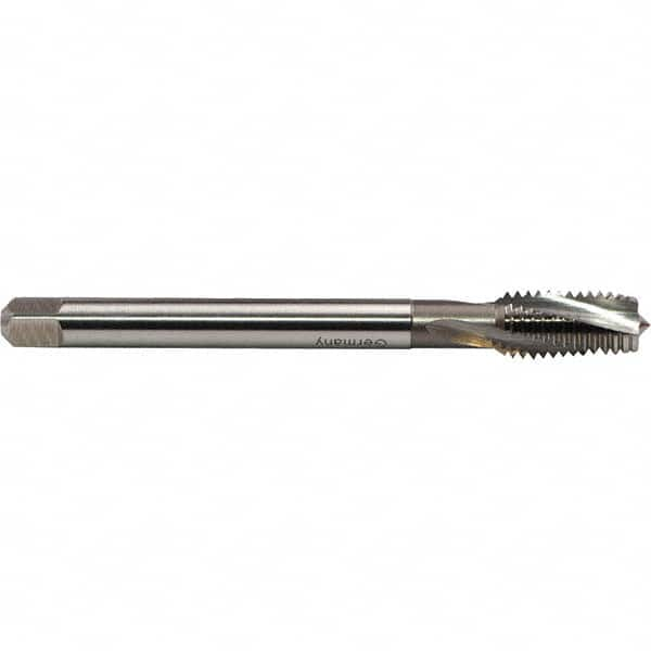 Emuge - M18x2.00 MF 0 Flute 6H Modified Bottoming Slow Spiral Flute Tap - All Tool & Supply