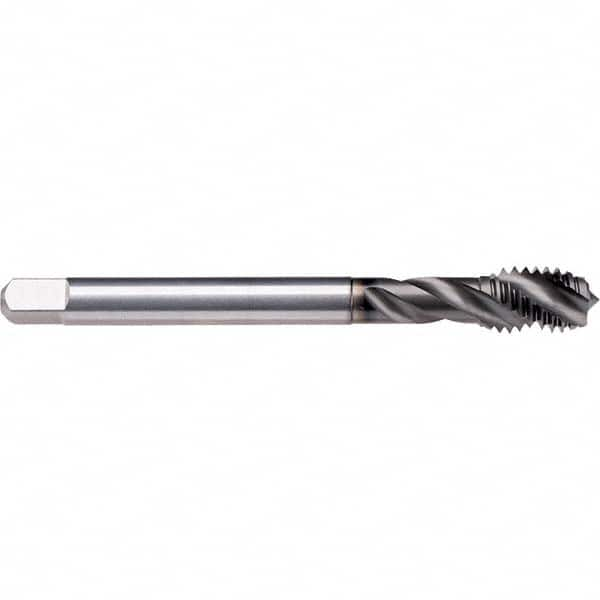 Spiral Flute Tap: 1/2-20, UNF, 4 Flute, Modified Bottoming, 3B Class of Fit, Cobalt, GLT-1 Finish 3.937″ OAL, Right Hand Flute, Right Hand Thread, H3, Series CU50C310