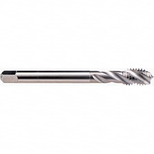 Spiral Flute Tap: M18 x 1.50, MF, Modified Bottoming, 4H Class of Fit, Cobalt, Bright/Uncoated Right Hand Flute, Right Hand Thread, D4, Series C0501010