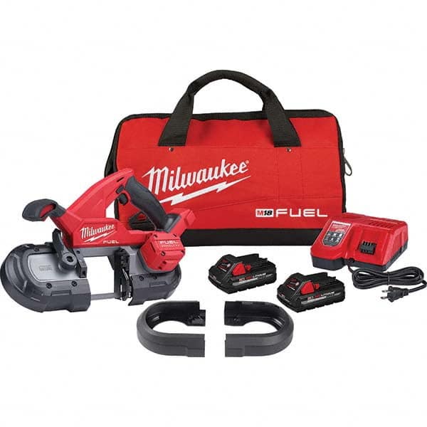 Milwaukee Tool - Cordless Portable Bandsaws Voltage: 18 Battery Chemistry: Lithium-Ion - All Tool & Supply