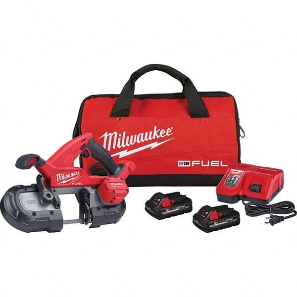 Milwaukee Tool - Cordless Portable Bandsaws Voltage: 18 Battery Chemistry: Lithium-Ion - All Tool & Supply