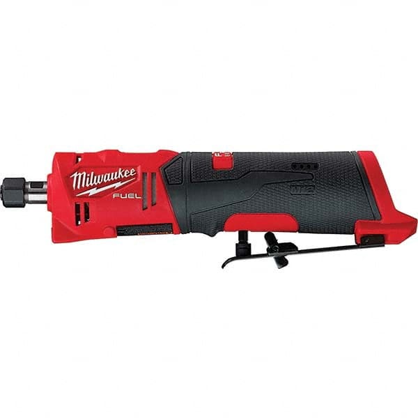 Milwaukee Tool - 1/4" Collet, 20,000 RPM, Straight, Electric Die Grinder - All Tool & Supply