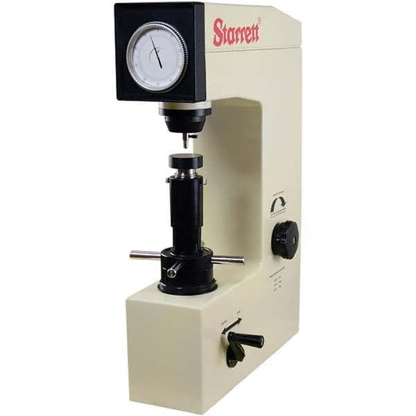 Starrett - Bench Top Hardness Testers Scale Type: Rockwell Superficial Minimum Hardness: 345 - All Tool & Supply