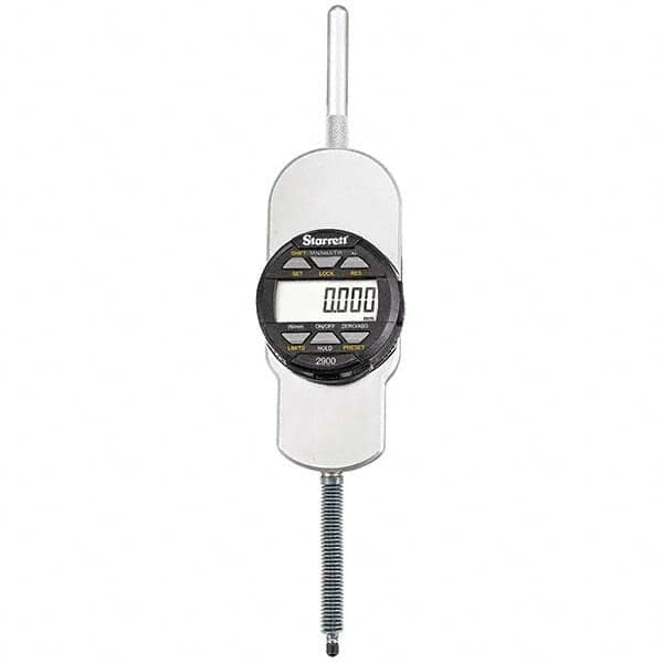 Starrett - Electronic Test Indicators Resolution (Decimal Inch): 0.00005 Minimum Measurement (Decimal Inch): 0.0000 - All Tool & Supply