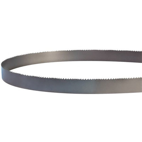 22' Length, 2″ Width, 0.063″ Thickness, 4/6 VT Teeth Per Inch, QXP Welded Band Saw Blade - Exact Industrial Supply