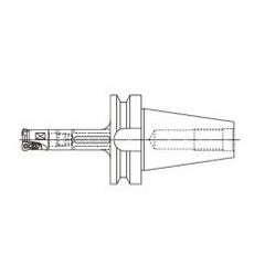 HBT40D025L122T ENDMILL HOLDERS - All Tool & Supply