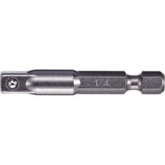 VEGA Industries - Hex Drive Handles, Holders & Extensions Type: Hex Adapter Style: Pin Lock - All Tool & Supply