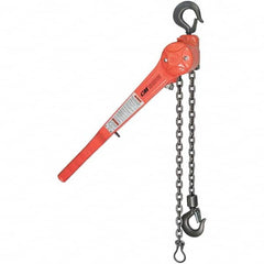 CM - 1,500 Lb Capacity, 15' Lift Height, Chain Manual Lever Hoist - All Tool & Supply