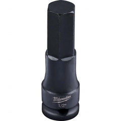 Milwaukee Tool - Impact Hex & Torx Bit Sockets Drive Size (Inch): 3/8 Hex Size (Inch): 1/2 - All Tool & Supply