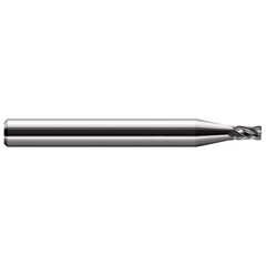 Harvey Tool - Corner Radius & Corner Chamfer End Mills; Mill Diameter (mm): 3.00 ; Mill Diameter (Decimal Inch): 0.1180 ; End Type: Corner Radius ; Corner Radius (Decimal Inch): 0.0050 ; Number of Flutes: 4 ; Material: Solid Carbide - Exact Industrial Supply