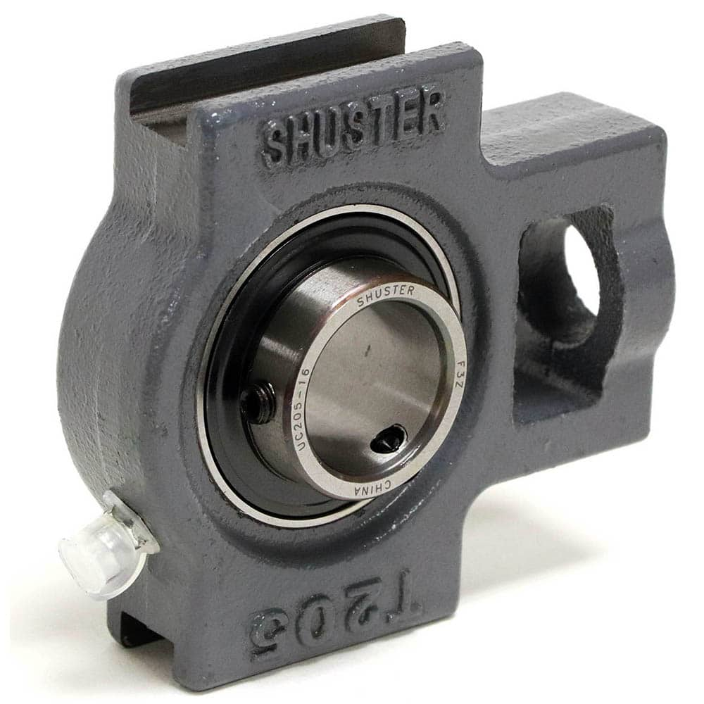 Shuster - UCT210-31, 1-15/16" ID, 117mm OAL x 5-7/8" OAH, Ball Bearing Take-Up Unit - Exact Industrial Supply