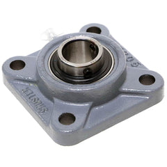 Shuster - UCF209-28, 1-3/4" ID, 137mm OAL x 137mm OAH52.2mm Wide, 4-Bolt Flange Bearing - Exact Industrial Supply