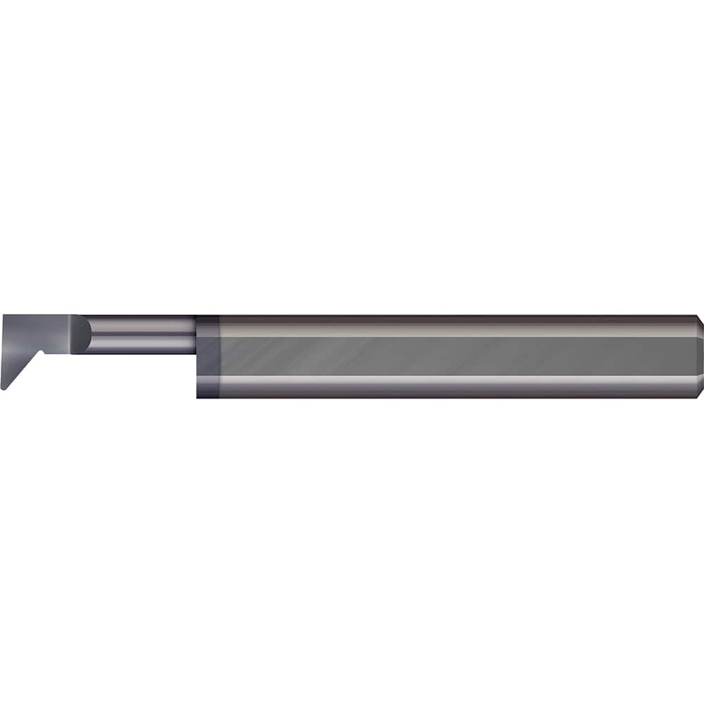 Profiling Tools; Minimum Bore Diameter (Decimal Inch): 0.1540; Maximum Bore Depth (Decimal Inch): 1/2; Radius: 0.0080; Overall Length (Decimal Inch): 2; Shank Diameter (Inch): 3/16; Projection: Projection; Finish/Coating: AlTiN; Projection (Decimal Inch):