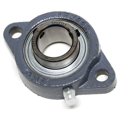 Shuster - SBLF204-12, 3/4" ID, 61mm OAL x 90mm OAH29mm Wide, 2-Bolt Flange Bearing - Exact Industrial Supply