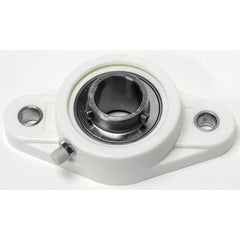 Shuster - SUCTFL208-24, 1-1/2" ID, 99mm OAL x 175mm OAH51.7mm Wide, 2-Bolt Flange Bearing - Exact Industrial Supply