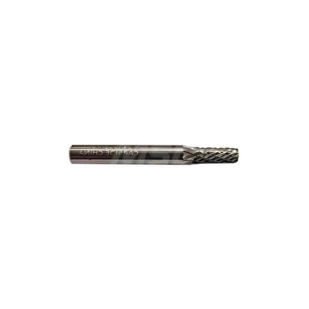 Abrasive Bur: SB-14, Cylinder with End Cut 1/4″ Shank