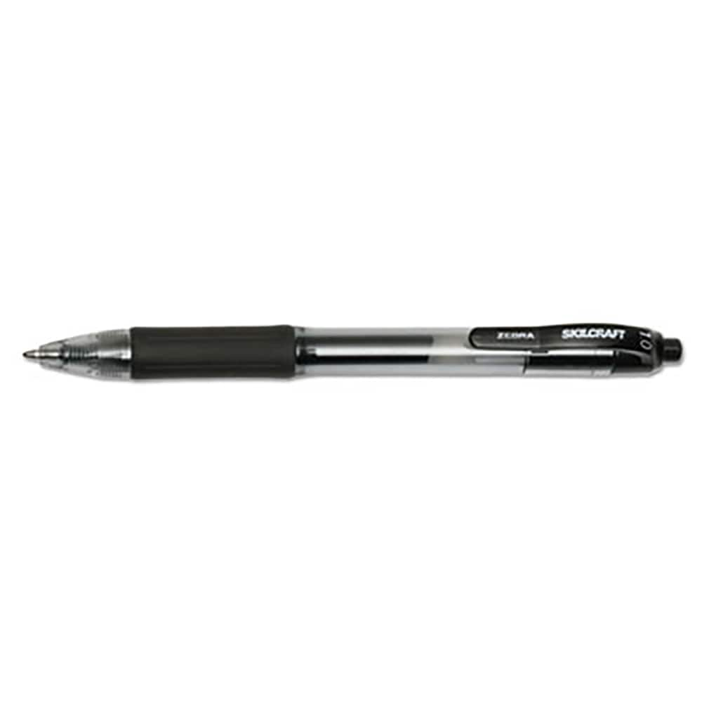 Ability One - Pens & Pencils; Type: Retractable Pen ; Color: Black ; Tip Type: Bold - Exact Industrial Supply