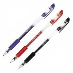 Ability One - Pens & Pencils; Type: Gel Pen ; Color: Red ; Tip Type: Medium - Exact Industrial Supply