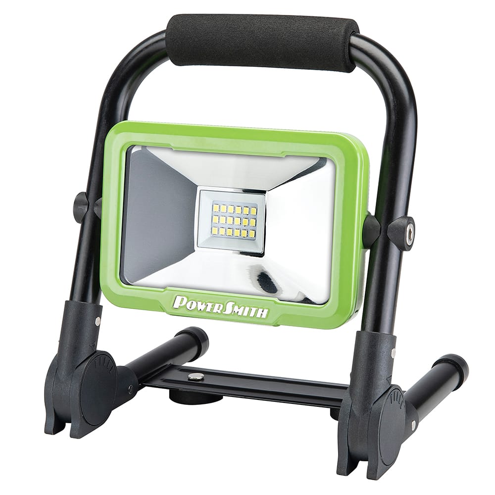 PowerSmith - 10 Watt Stand Mount Cordless Portable LED Light - Exact Industrial Supply