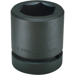 Wright Tool & Forge - Impact Sockets; Drive Size: 2-1/2 ; Size (Inch): 4 ; Type: Standard ; Style: Impact Socket ; Style: Impact Socket ; Style: Impact Socket - Exact Industrial Supply